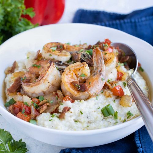 Cajun Shrimp and Grits Recipe - Evolving Table