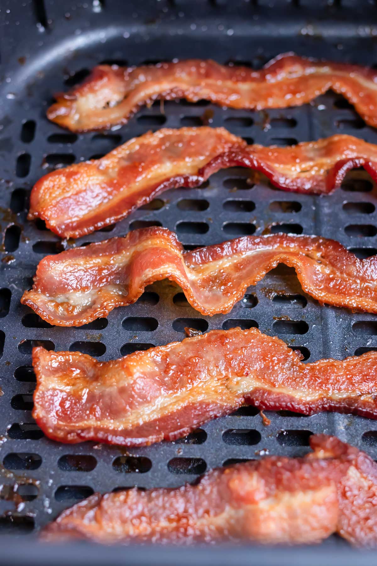 Air Fryer Bacon (Best. Bacon. Ever!) - A Pinch of Healthy