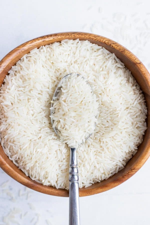 Instant Pot Basmati Rice Evolving Table