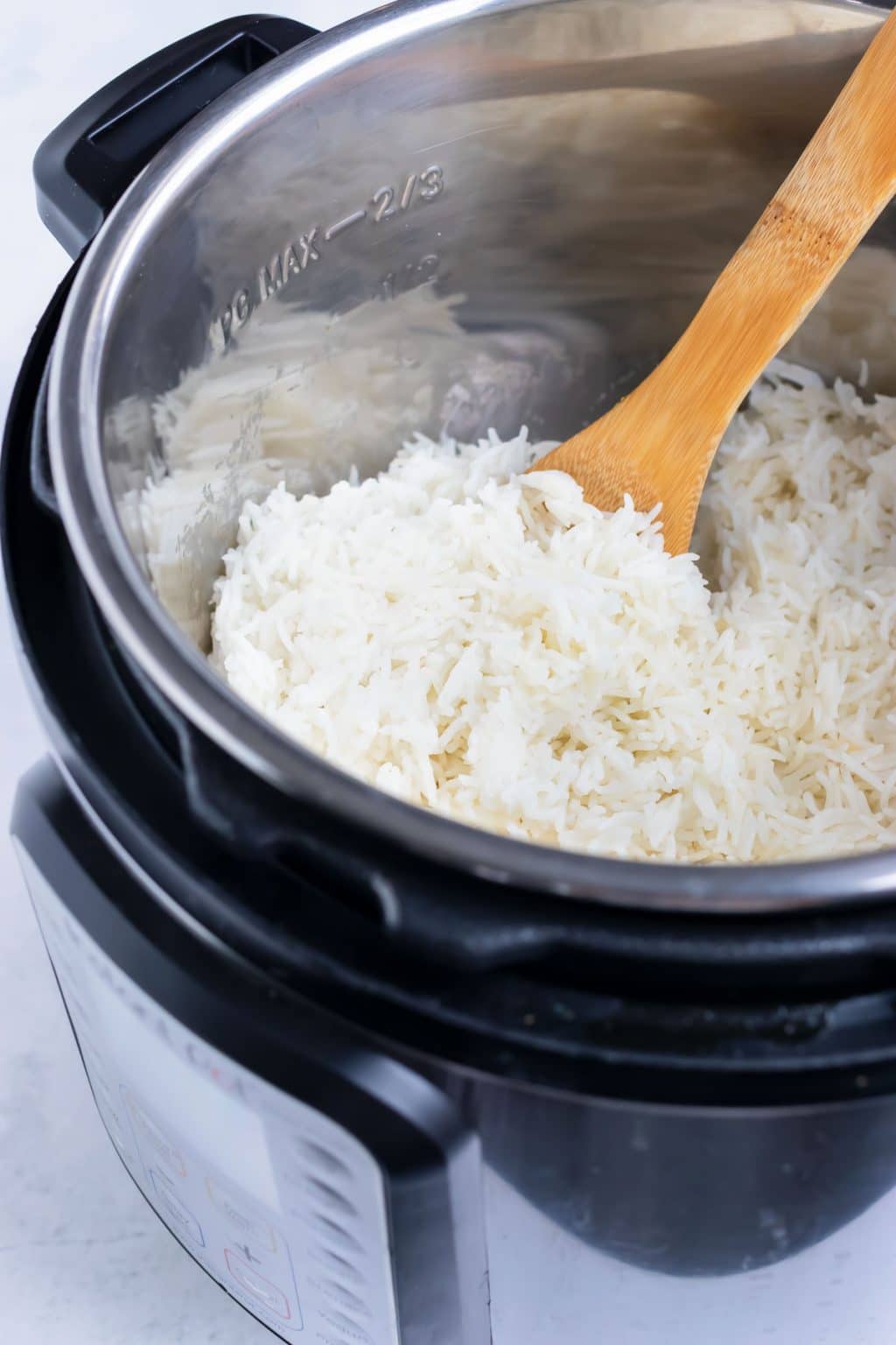 Instant Pot Basmati Rice (Perfect & Fluffy!) - Evolving Table