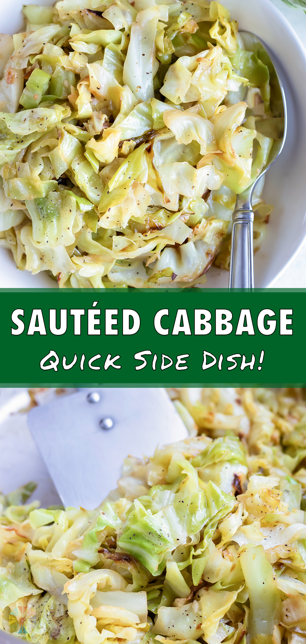 Simple Sautéed Cabbage with Onions - Evolving Table