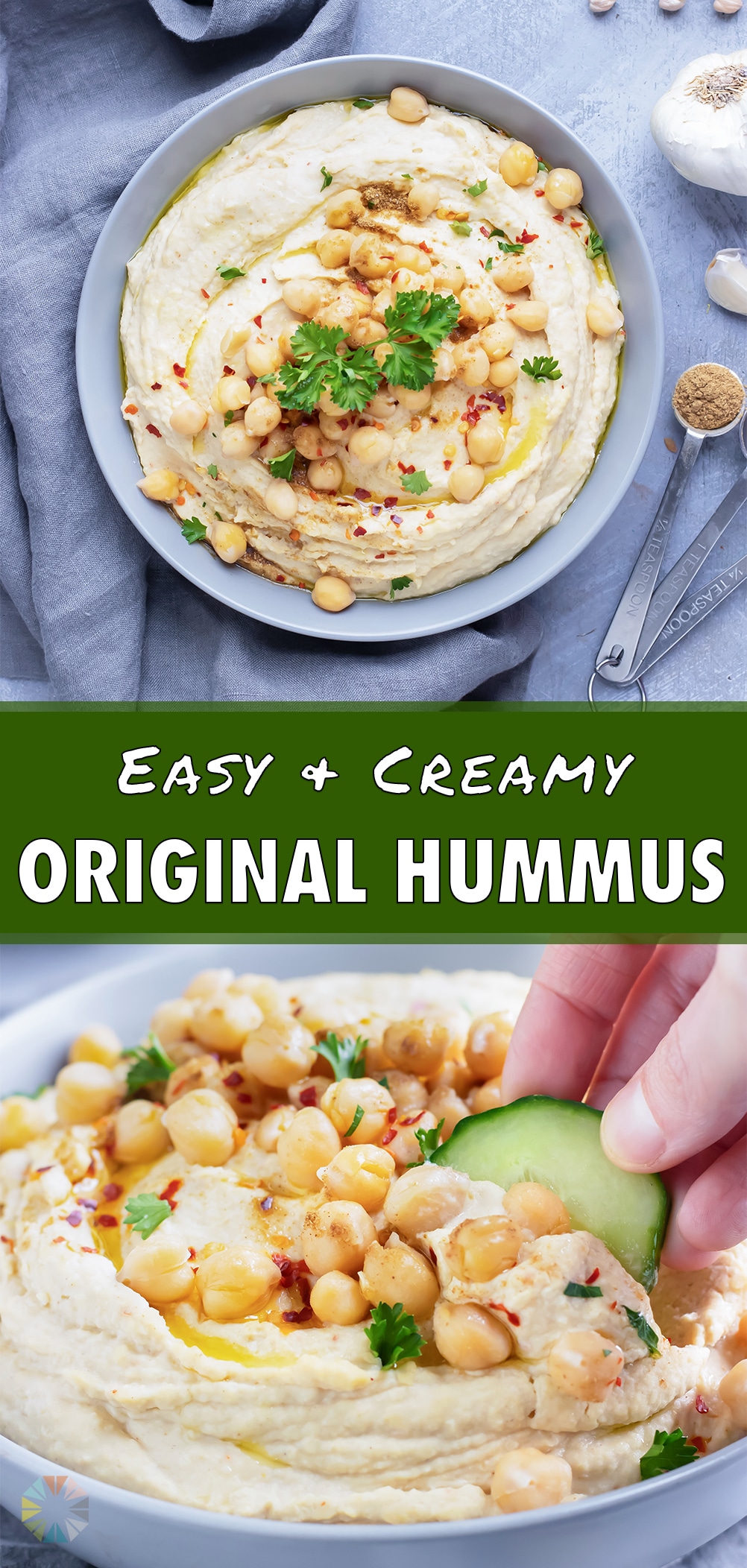 Easy Homemade Hummus Recipe - Evolving Table