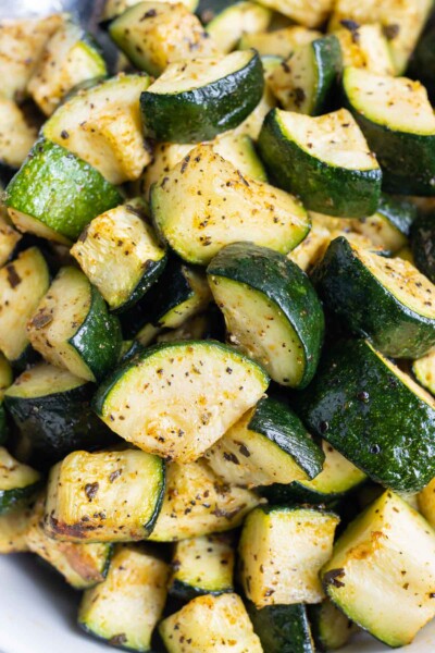 Air Fryer Zucchini Recipe - Evolving Table