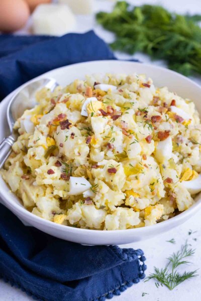 Instant Pot Potato Salad Recipe - Evolving Table