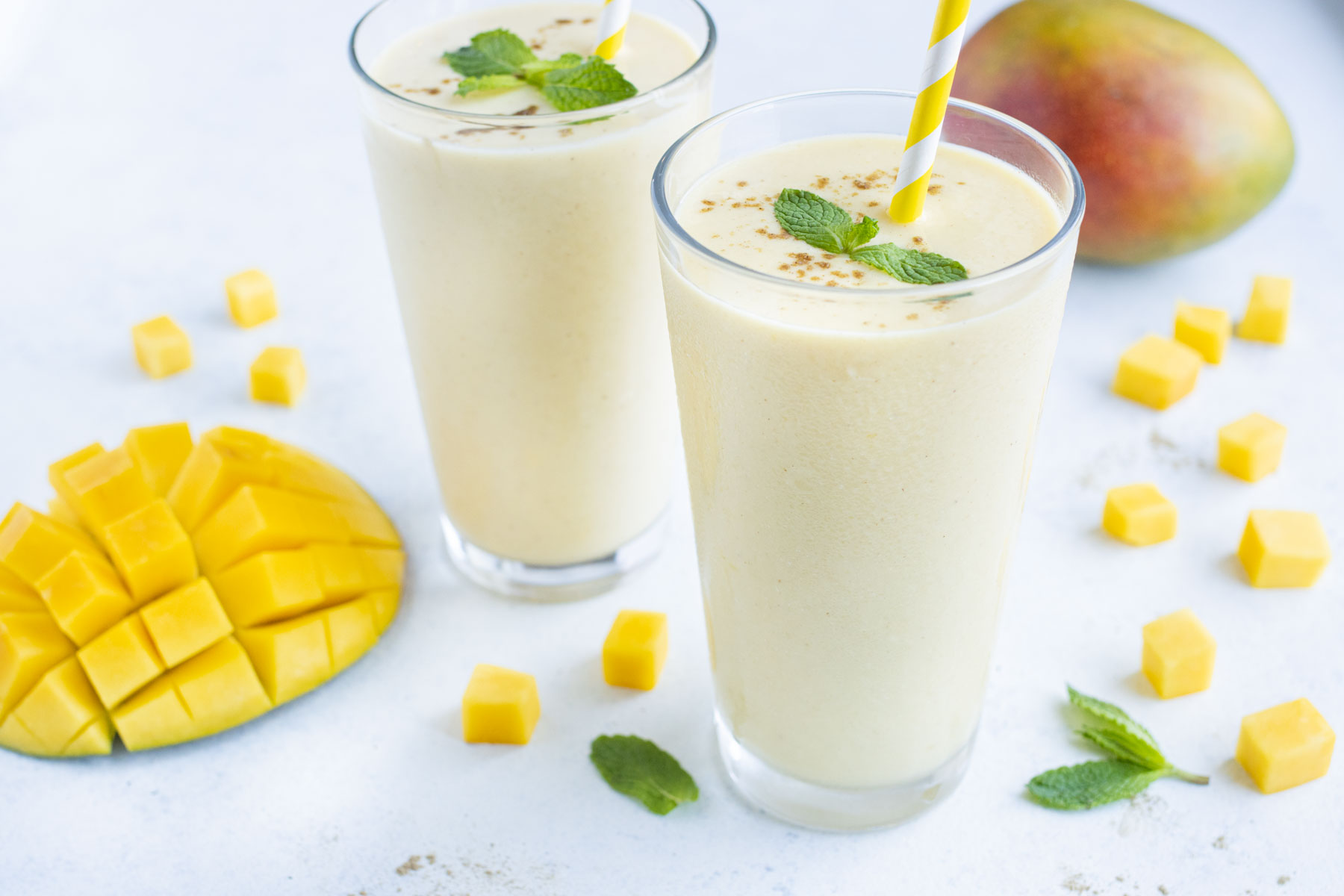 Spiced Mango Lassi Smoothie Recipe - Dole® Sunshine