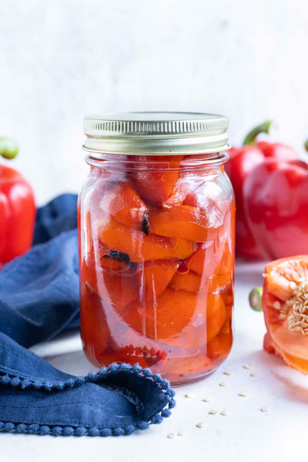 Roasted Red Peppers Recipe Evolving Table