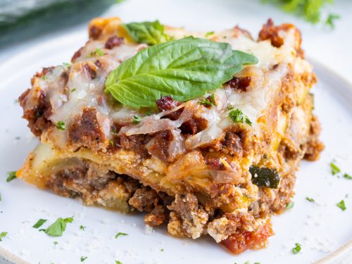 Healthy Zucchini Lasagna Recipe: A Low-Carb Twist on Classic Comfort Food