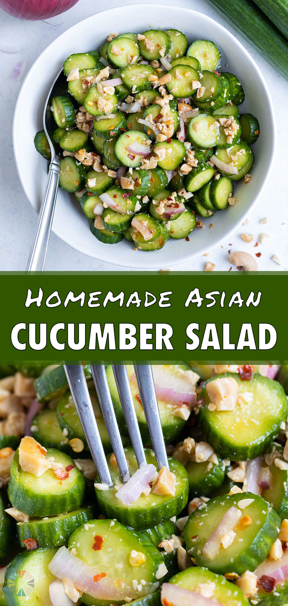 Asian Cucumber Salad (quick & Easy!) - Evolving Table