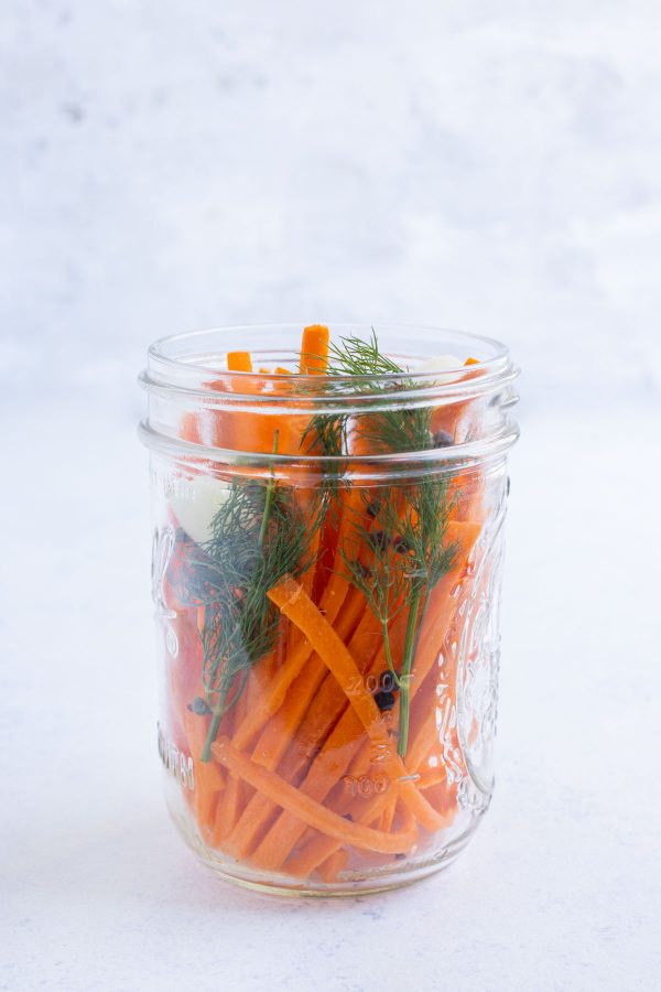 Quick Pickled Carrots - Evolving Table