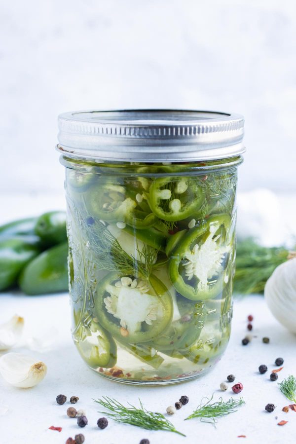 Quick Pickled Jalapeños - Evolving Table