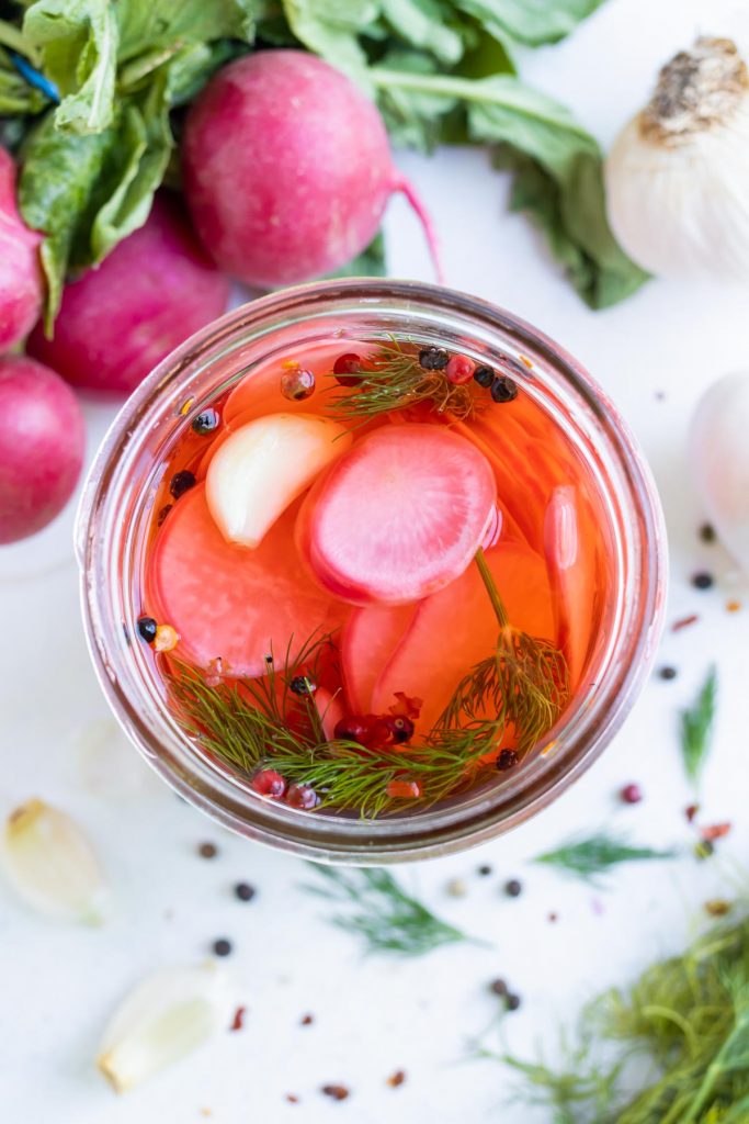 Quick Pickled Radishes - Evolving Table