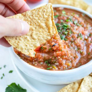 Roasted Tomato Salsa Recipe - Evolving Table