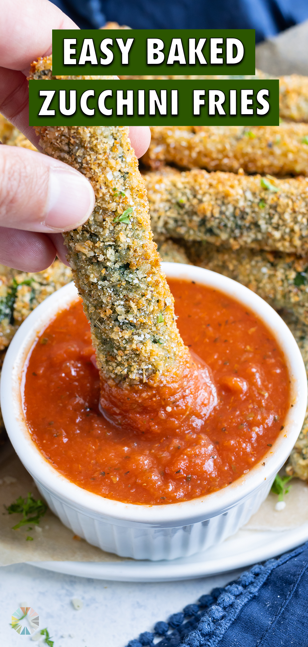 Baked Zucchini Fries Recipe - Evolving Table