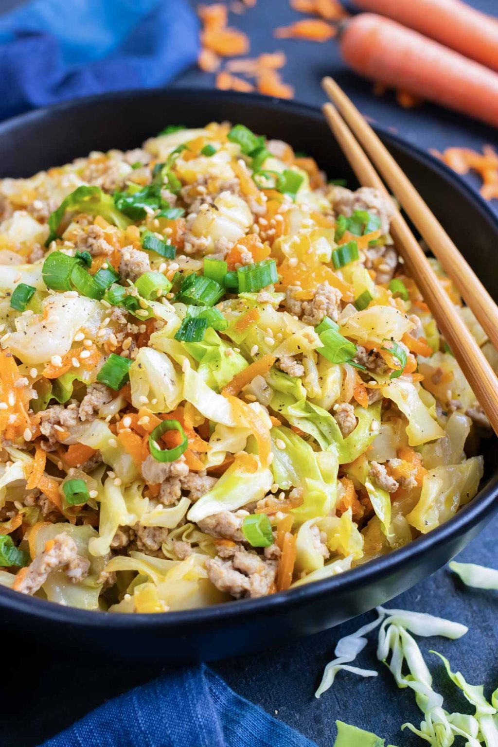 Egg Roll in a Bowl Recipe (Low-Carb) - Evolving Table
