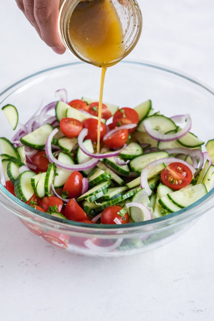 Greek Cucumber Tomato Salad Recipe Evolving Table