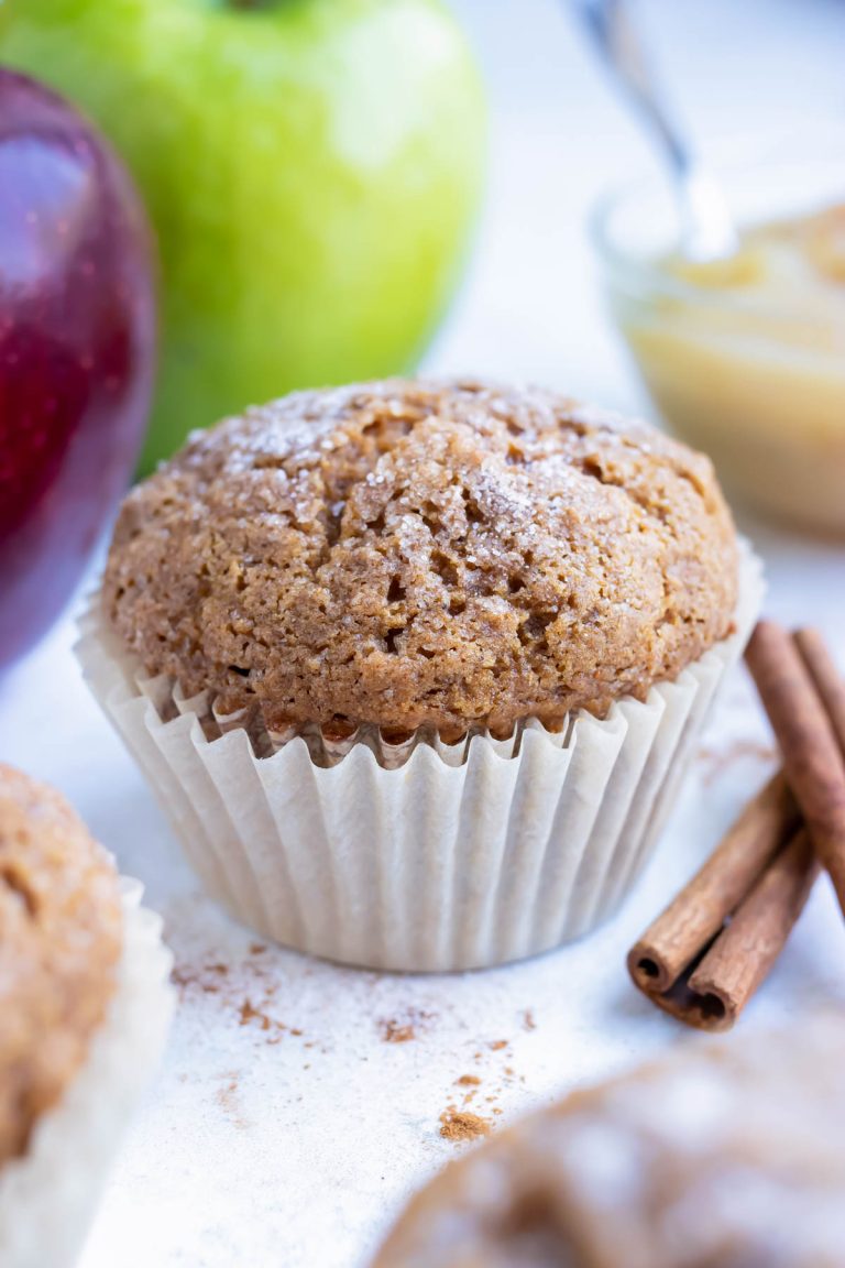 Healthy Applesauce Muffins Recipe Evolving Table