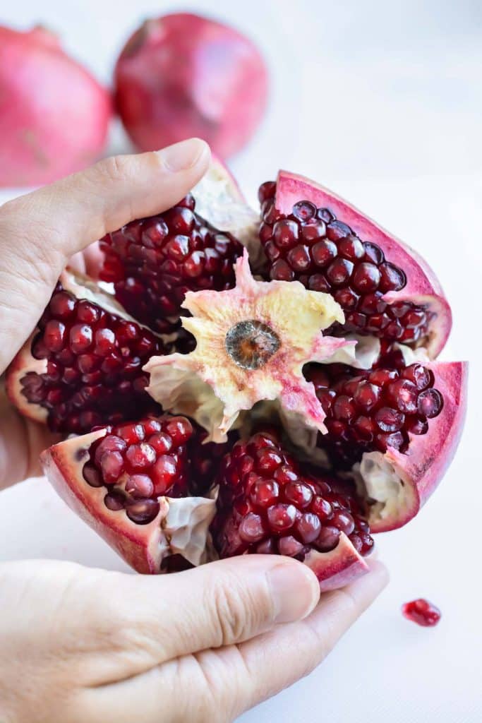 How to Tell if a Pomegranate is Ripe - Evolving Table