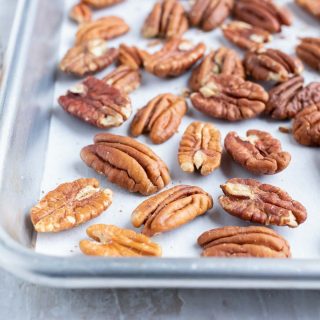 How To Toast Pecans (in Oven & Pan) - Evolving Table