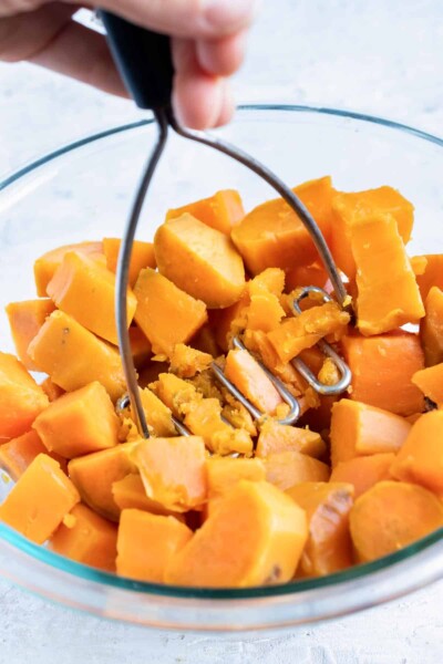 Best Mashed Sweet Potatoes Recipe - Evolving Table