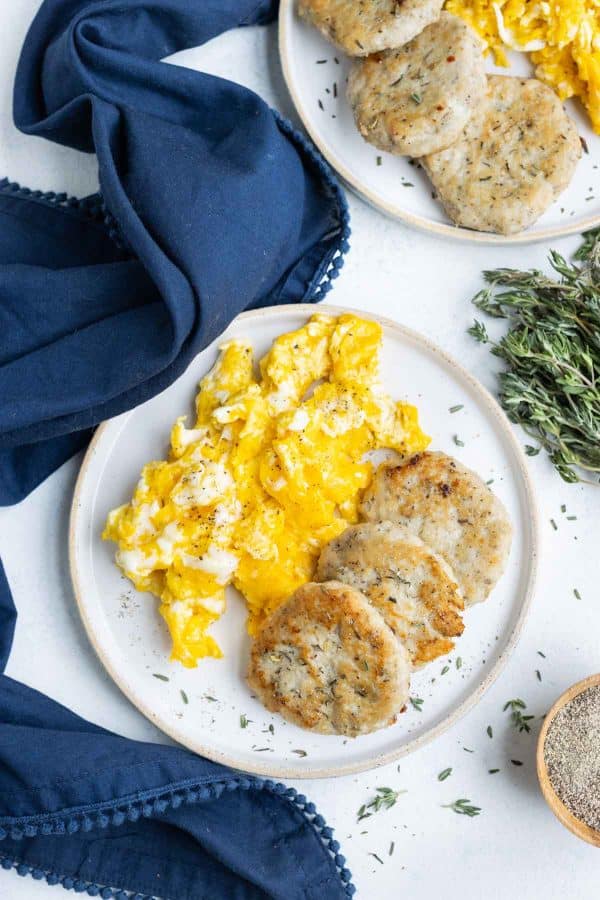 Homemade Chicken Breakfast Sausage Patties - Evolving Table