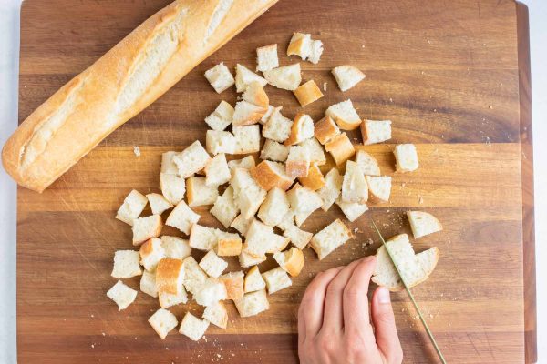 Best Homemade Croutons Recipe - Evolving Table