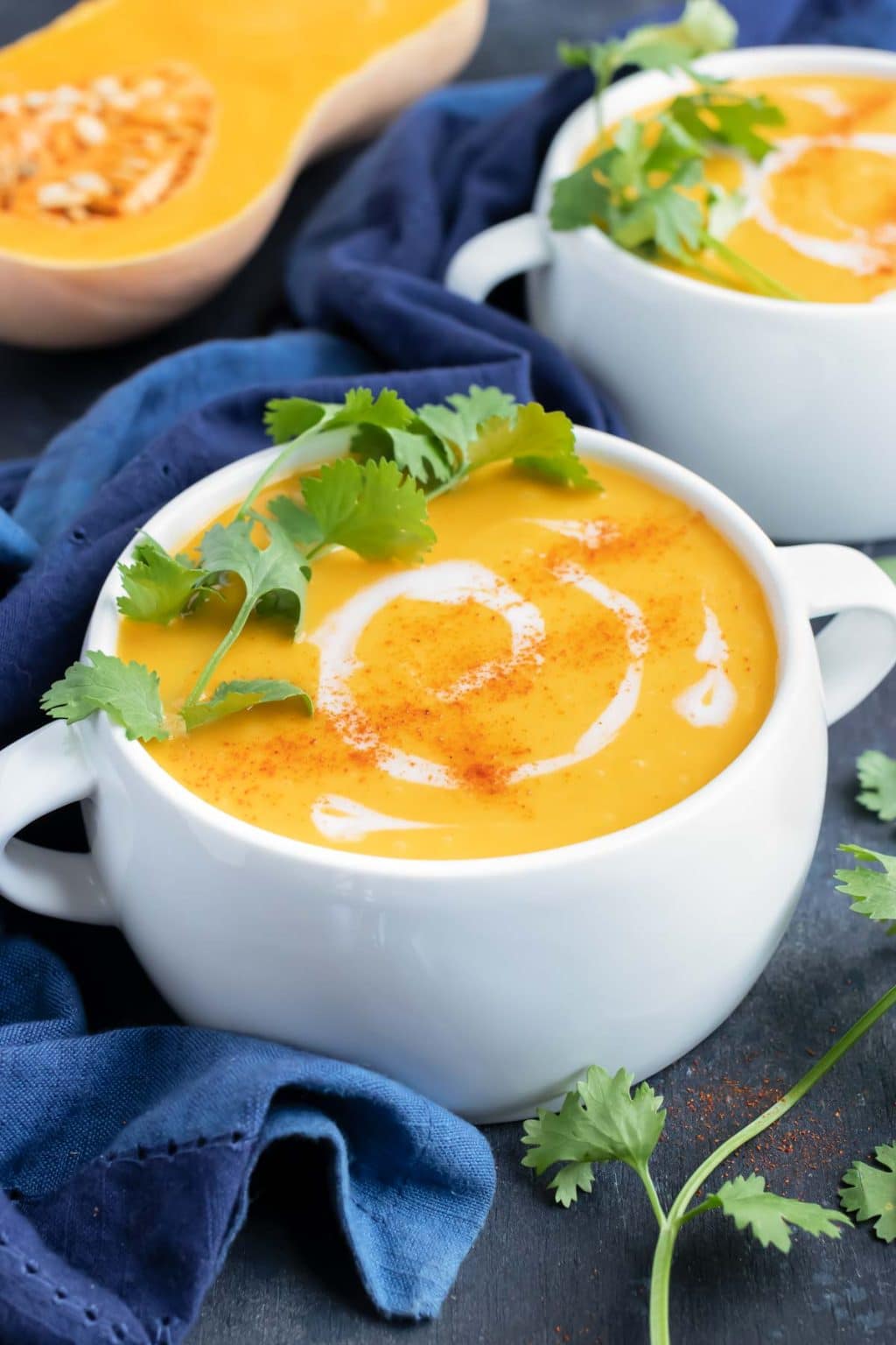 Roasted Butternut Squash Soup Recipe - Evolving Table