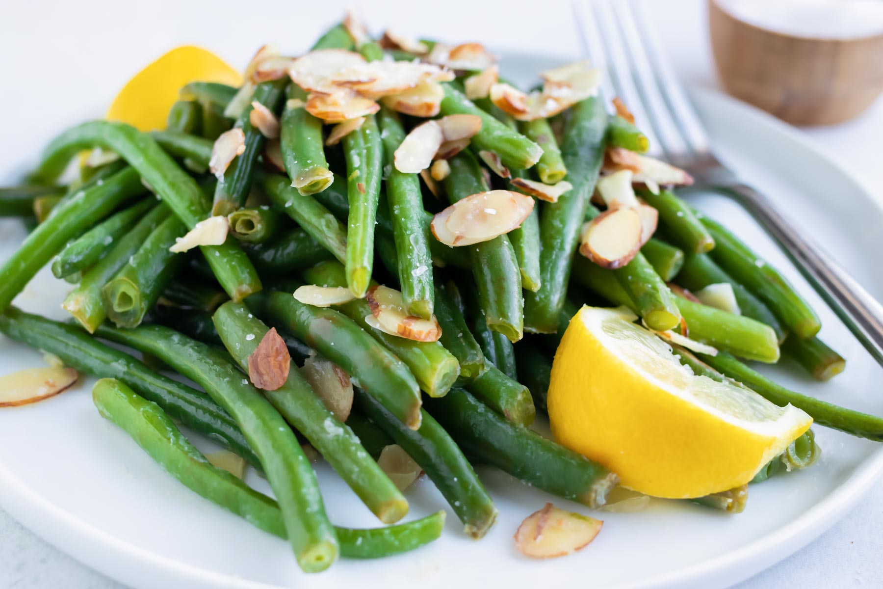 Easy Green Beans Almondine Recipe Evolving Table