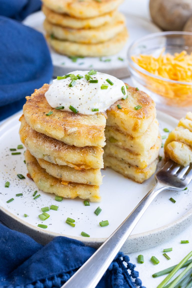 Leftover Mashed Potato Pancakes Evolving Table