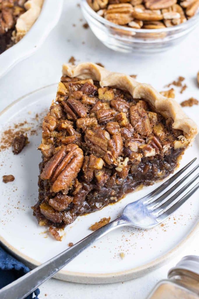 Pecan Pie without Corn Syrup - Evolving Table