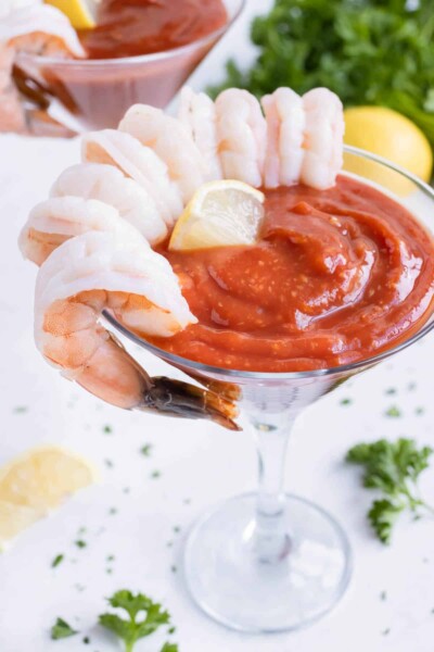 Best Ever Shrimp Cocktail Recipe - Evolving Table