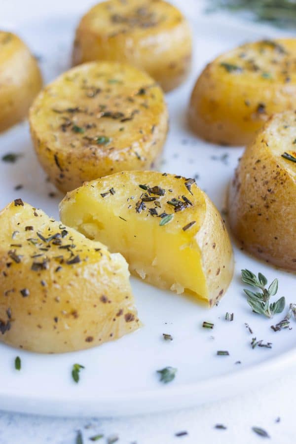 Best-Ever Melting Potatoes Recipe - Evolving Table