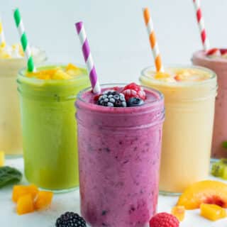 How to Make a Fruit Smoothie (+ Easy Recipes!) - Evolving Table