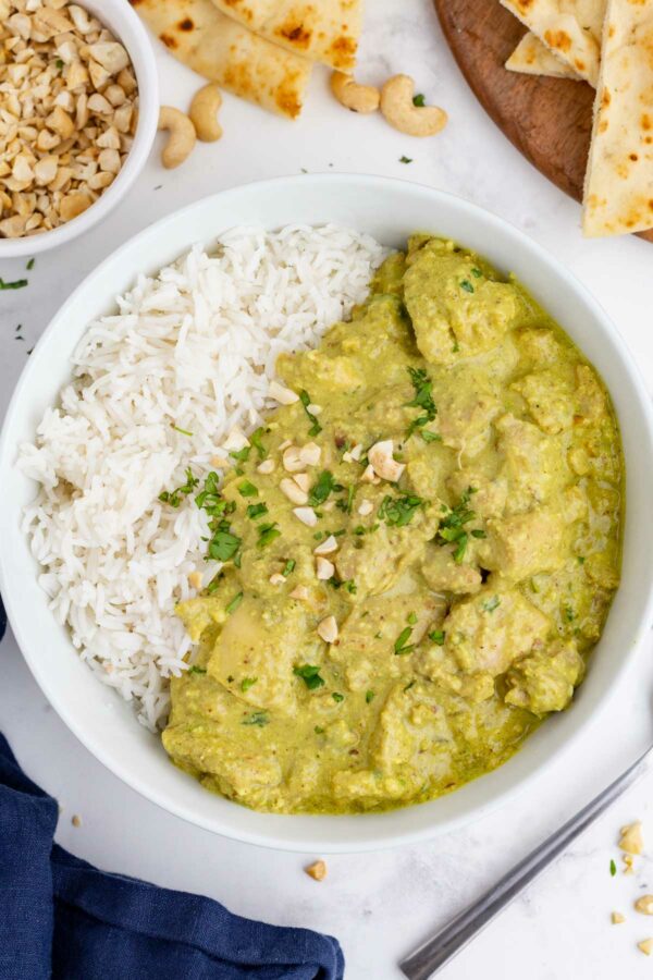 Indian Chicken Korma Curry - Evolving Table