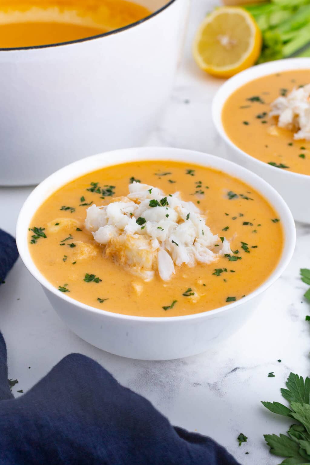 Crab Bisque Recipe - Evolving Table