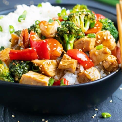 Teriyaki Chicken Stir-Fry (30-Minute Recipe) - Evolving Table