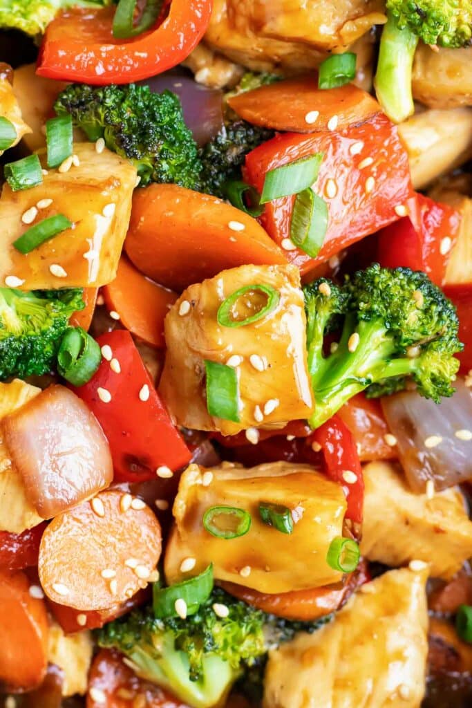 Teriyaki Chicken Stir-Fry (30-Minute Recipe) - Evolving Table