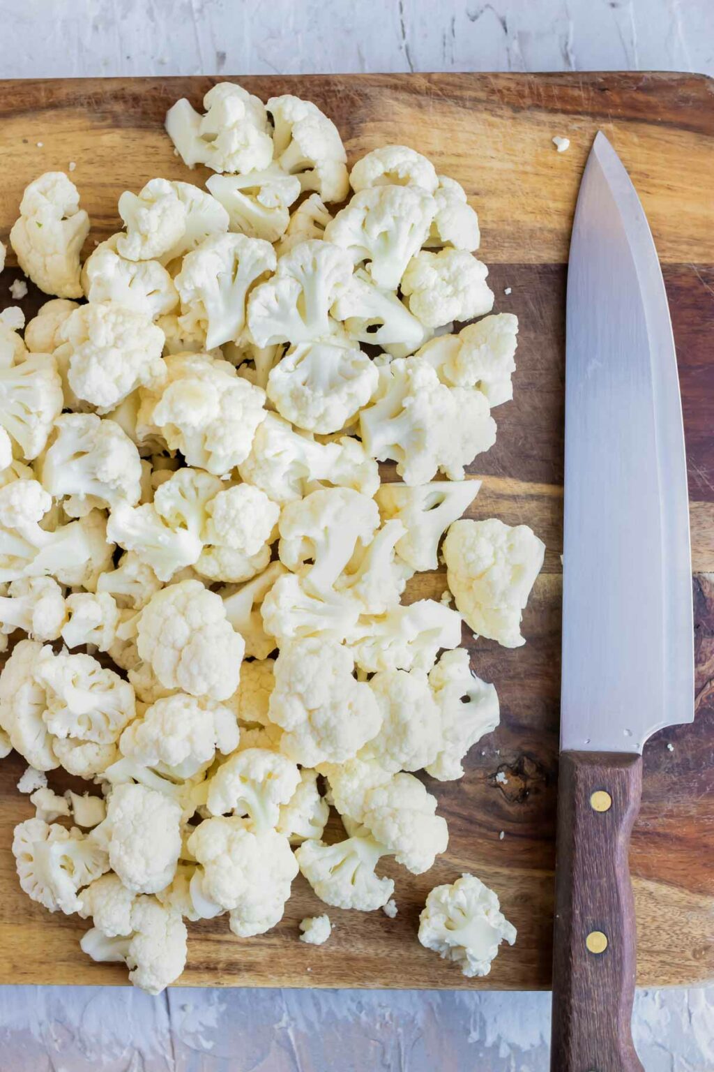 How To Cut Cauliflower Easily And Less Mess Evolving Table