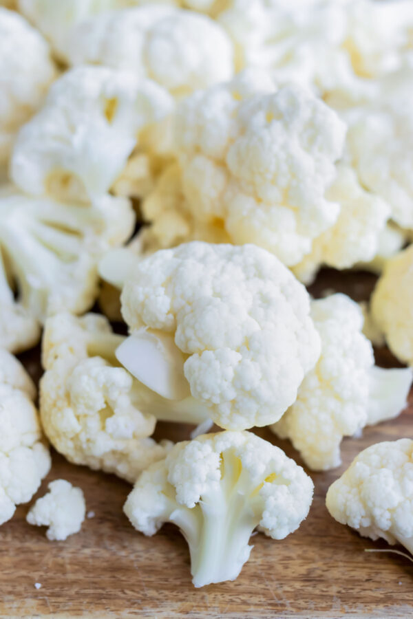 How to Cut Cauliflower (Easily and Less Mess!) - Evolving Table