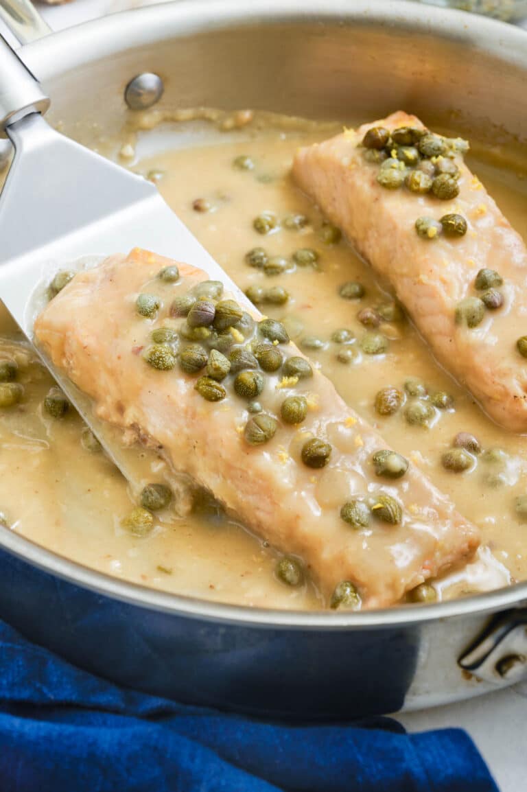 Simple Salmon Piccata Recipe Evolving Table