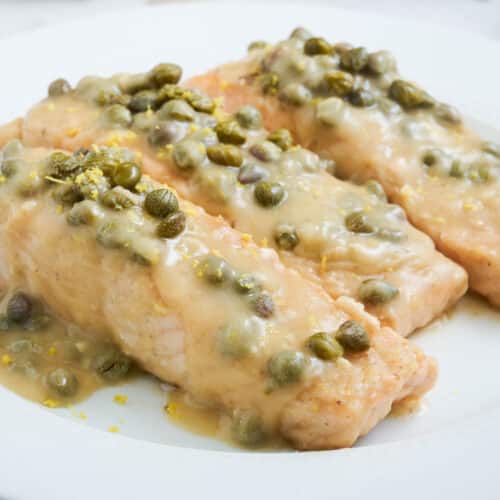 Simple Salmon Piccata Recipe Evolving Table