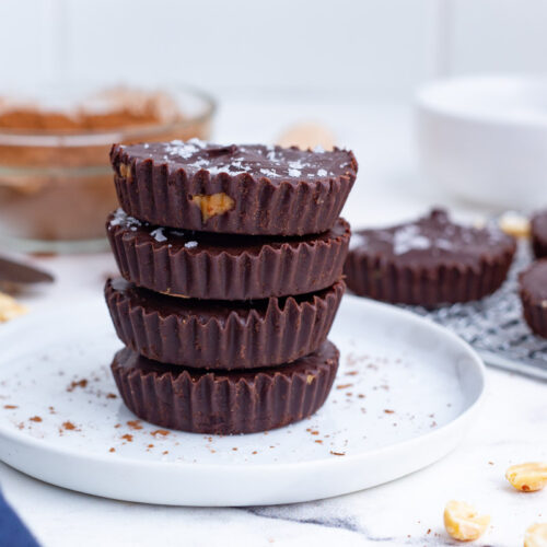 Homemade Healthy Peanut Butter Cups - Jordo's World