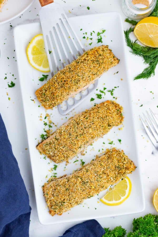 Panko-Crusted Salmon Recipe - Evolving Table