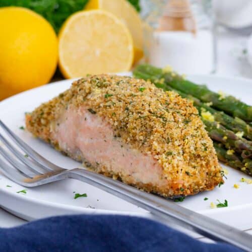 Panko-Crusted Salmon Recipe - Evolving Table