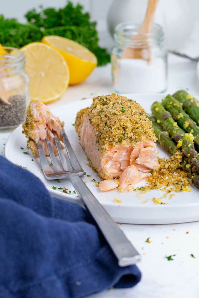 Panko-Crusted Salmon Recipe - Evolving Table