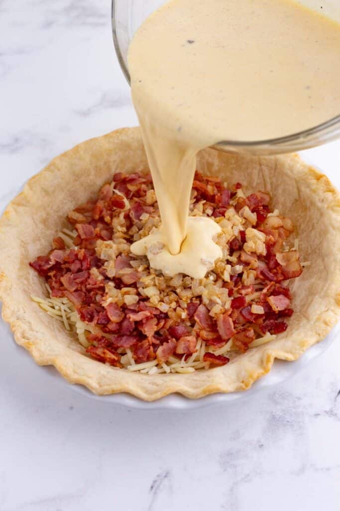 Easy Quiche Lorraine Recipe - Evolving Table