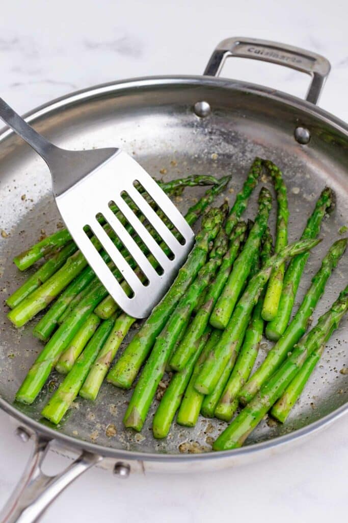 Simple Sautéed Asparagus Recipe - Evolving Table