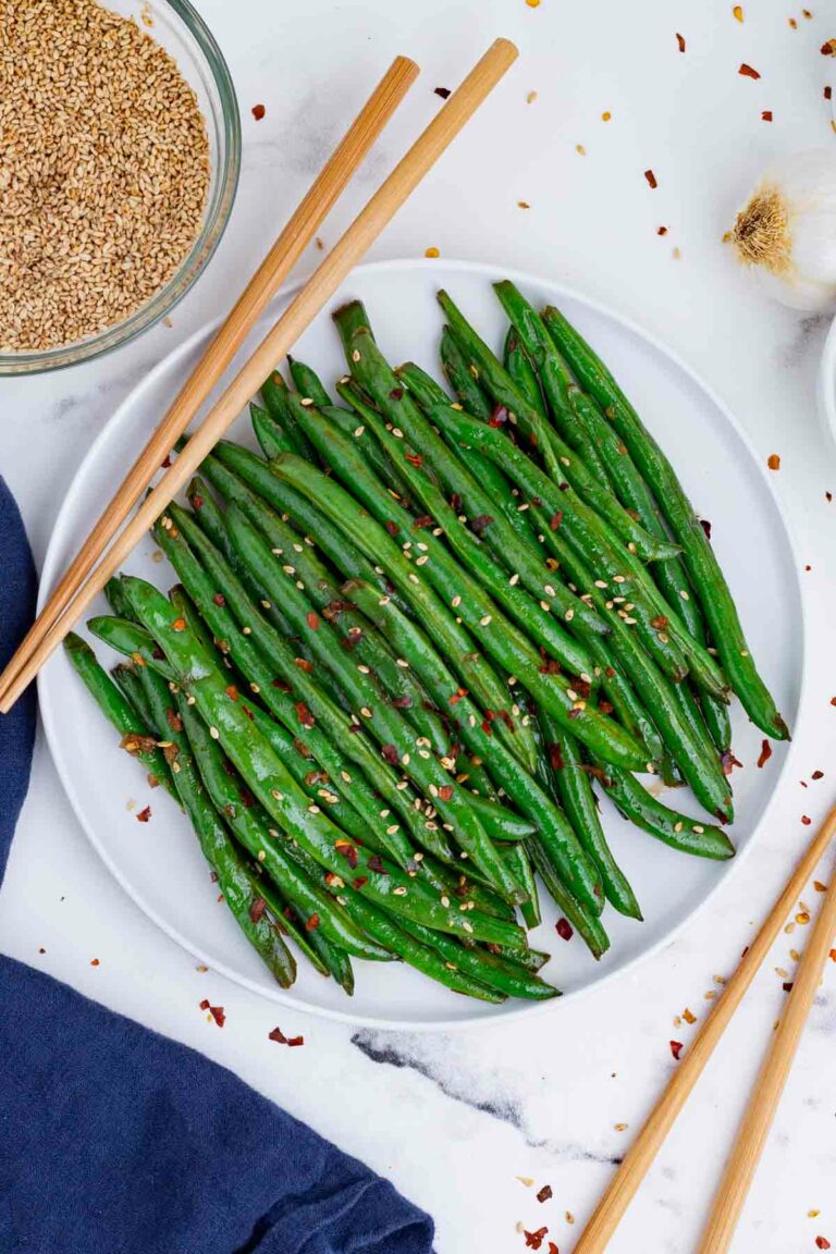 Chinese Green Beans With Garlic Evolving Table