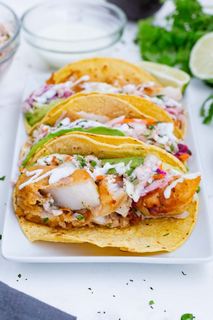 Best Baja Fish Tacos - Evolving Table