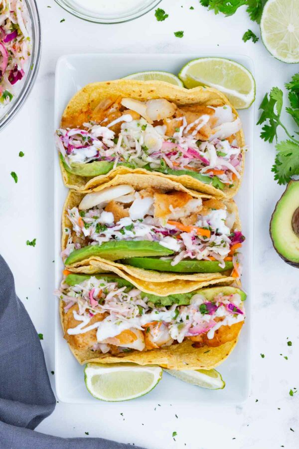 Best Baja Fish Tacos - Evolving Table