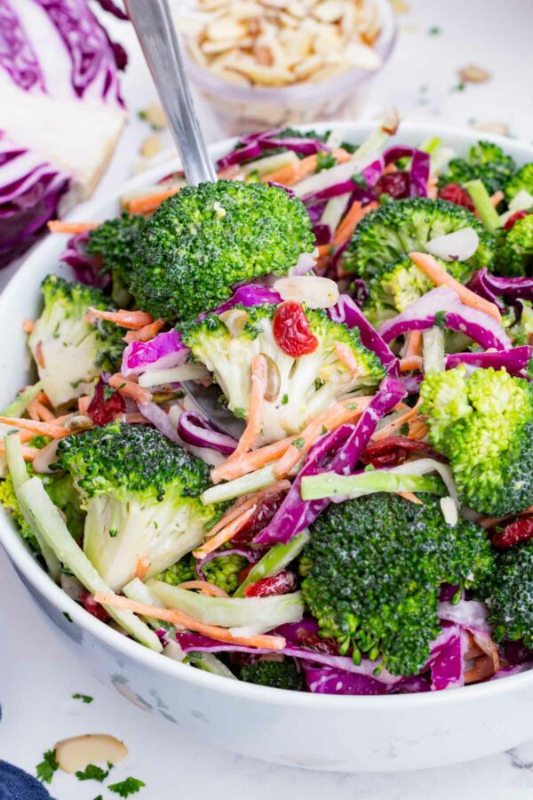 Best Broccoli Slaw Recipe Evolving Table